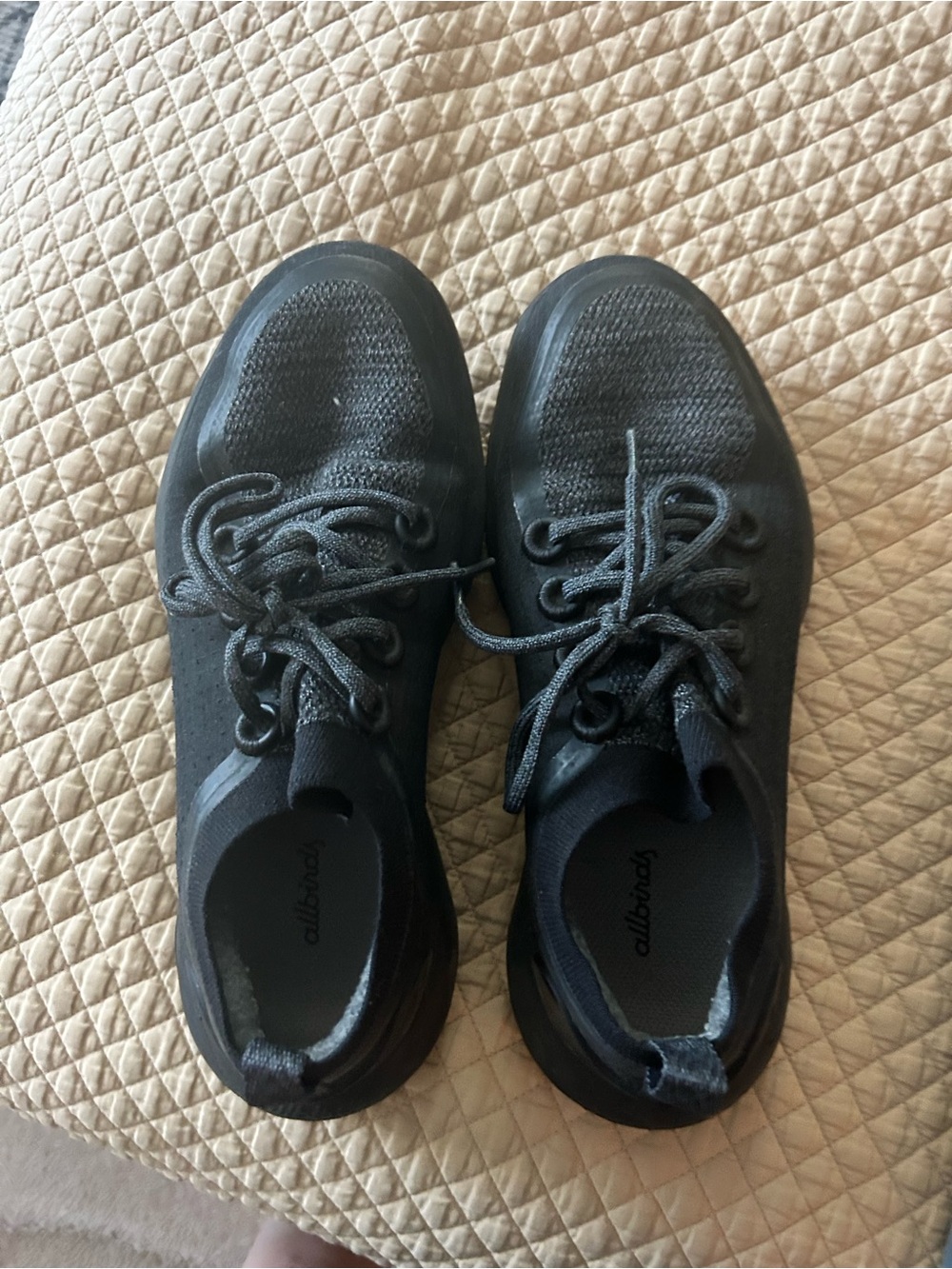allbirds Black Knit Runners - Men's Casual Sneakers